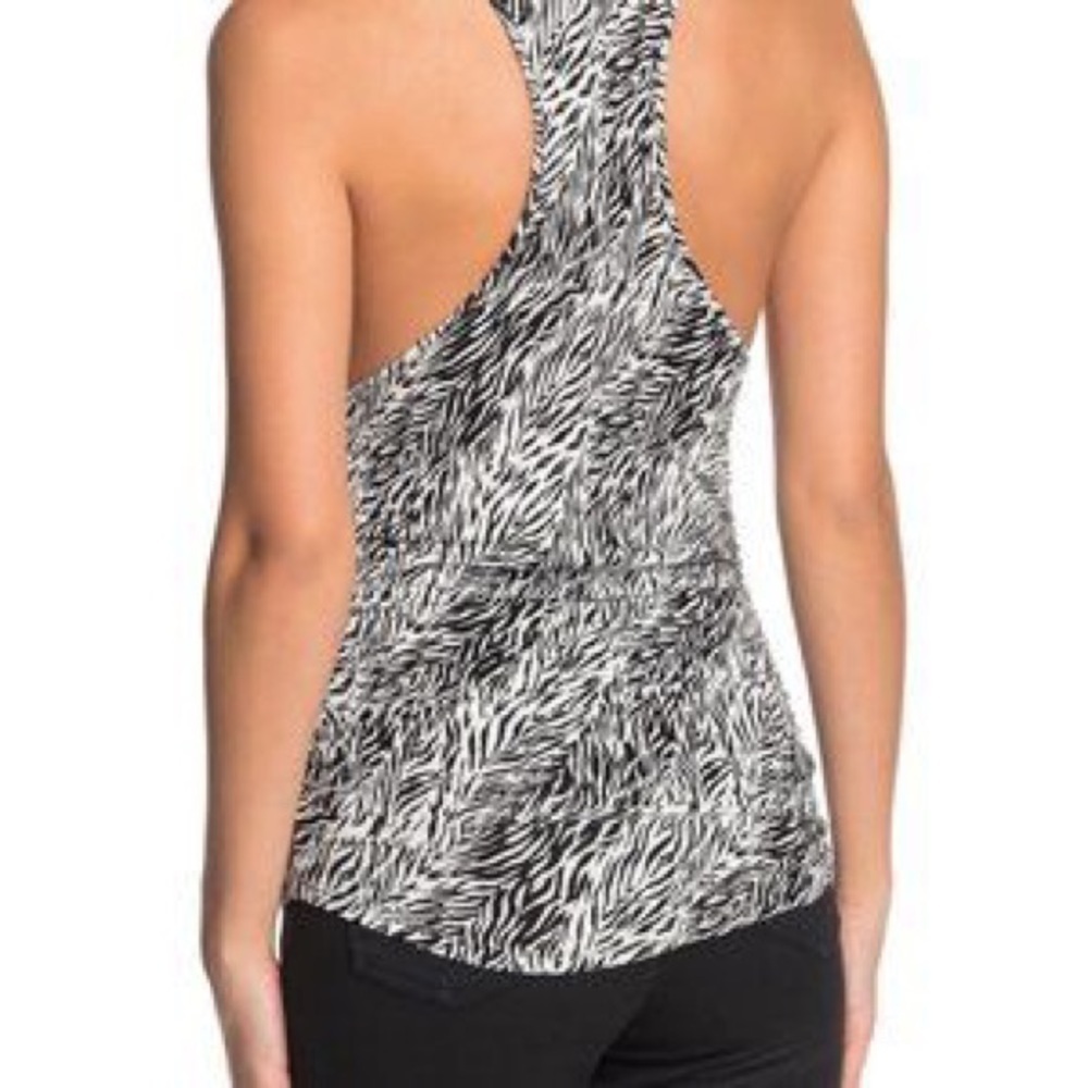 NWT FREE PEOPLE Coco white and black tank - Picture 2 of 10